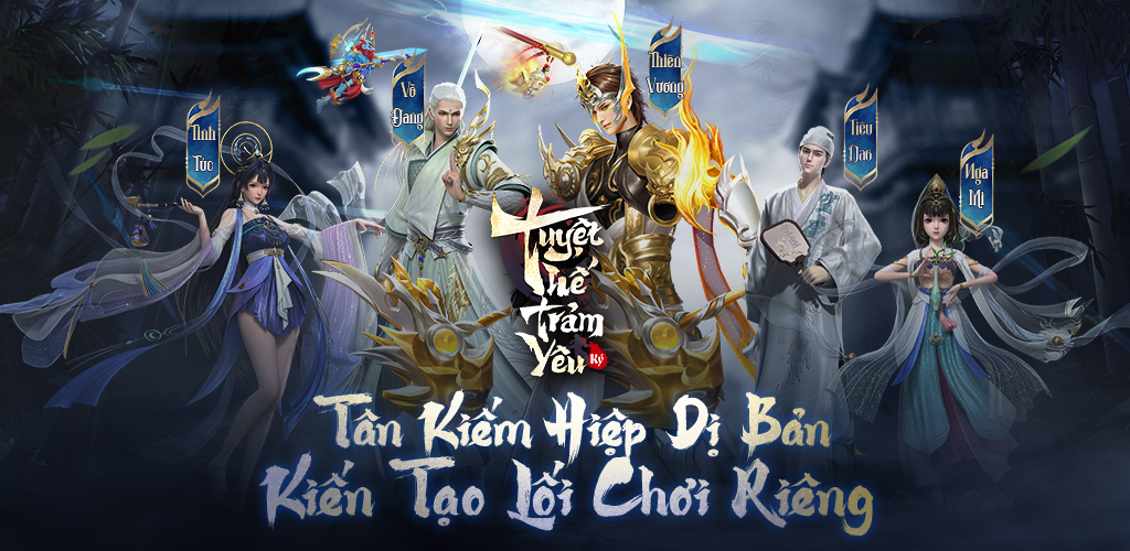 Hình ảnh đồ họa các nhân vật trong game