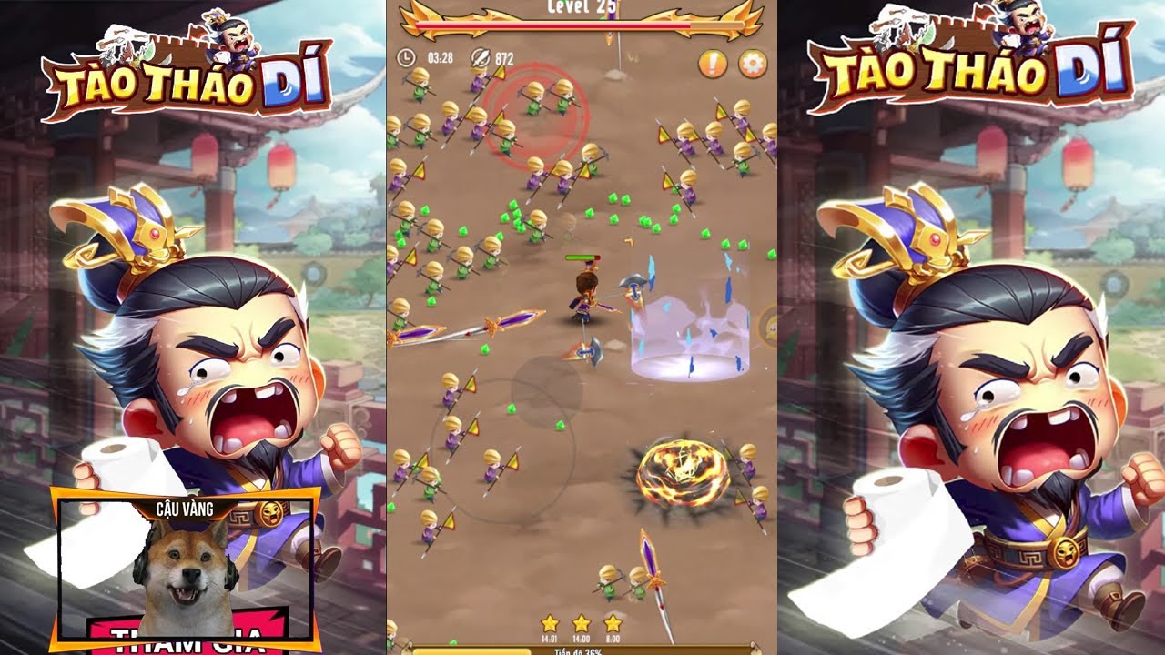 Hình ảnh minh họa trong game Tào Tháo Dí Mobile