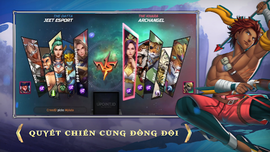 Hình ảnh nhân vật trong game Lokapala Huyền Thoại Lục Giới VTC