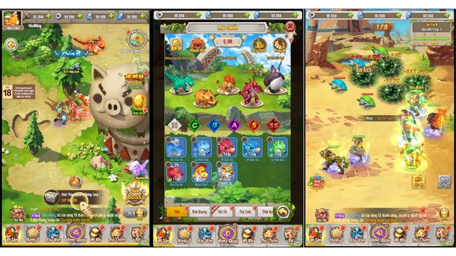 Hình ảnh trong game Bộ Lạc Thần Thú