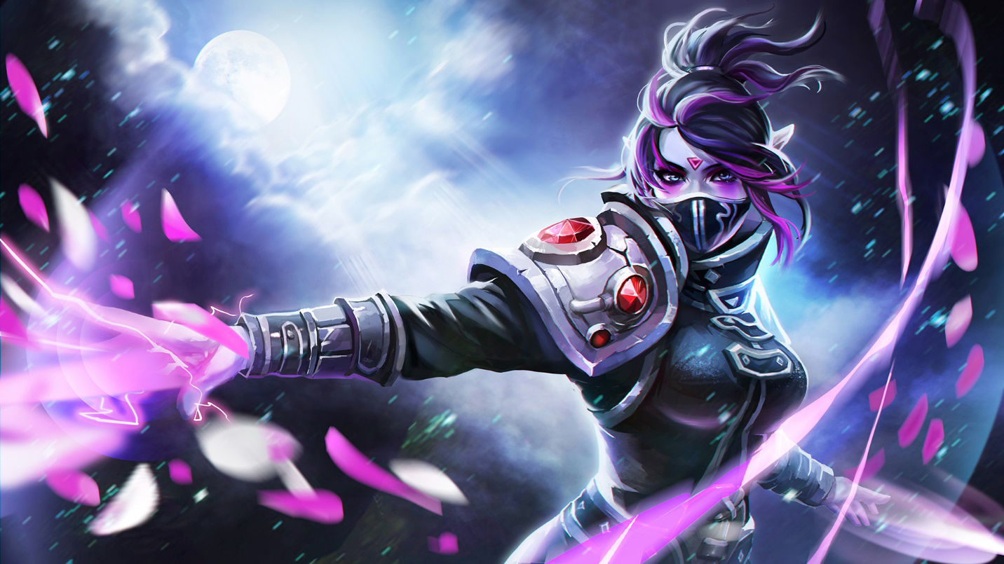 Hình minh họa bộ kỹ năng của Templar Assassin