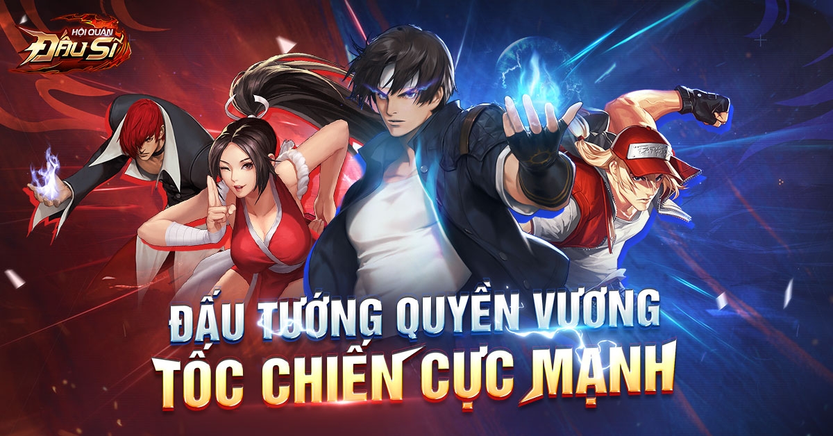 Hình ảnh nhân vật đặc sắc trong game Hội Quán Đấu Sĩ Mobile