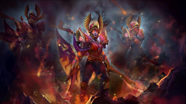 Legion Commander là một đấu sĩ có khả năng giao tranh tốt và kỹ năng "Duel" độc đáo