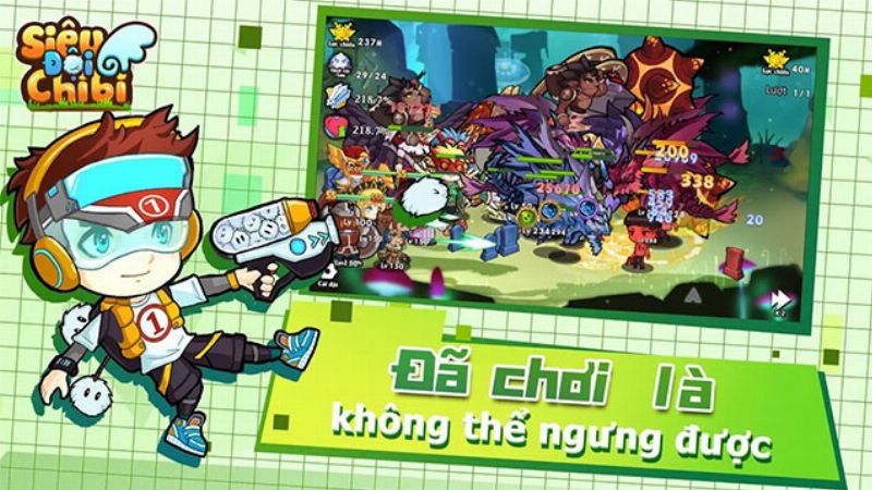 Hướng dẫn tải game Siêu Đội Chibi