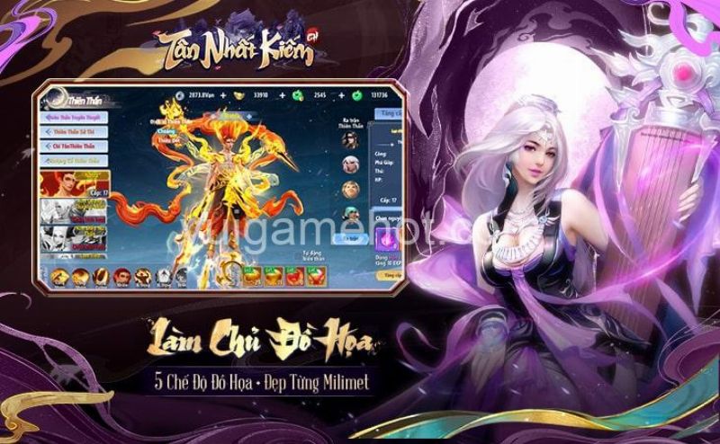 Gameplay trong Tân Nhất Kiếm GH Funtap